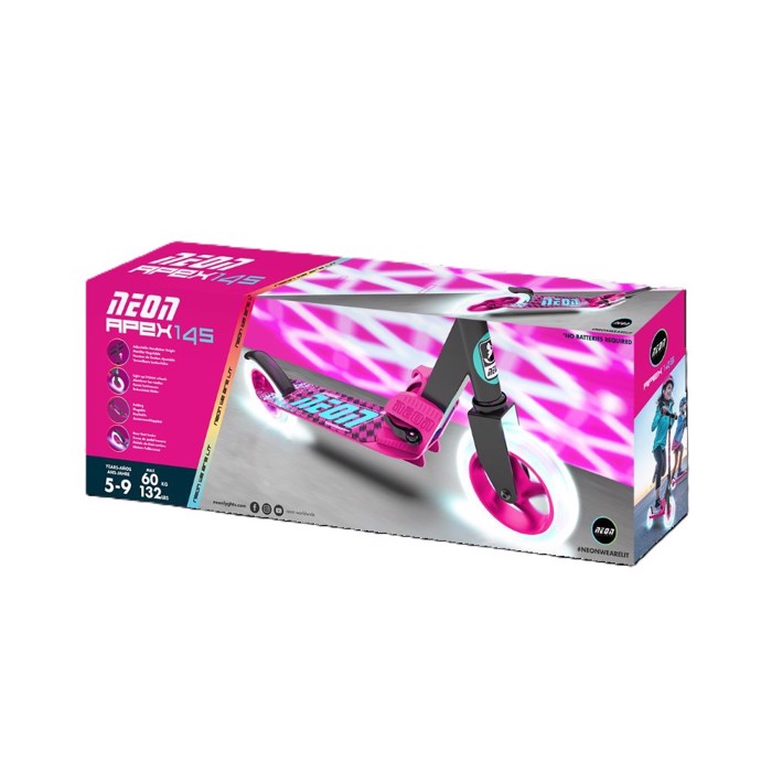 YVOLUTION Neon Apex 145 Patini - Roz
